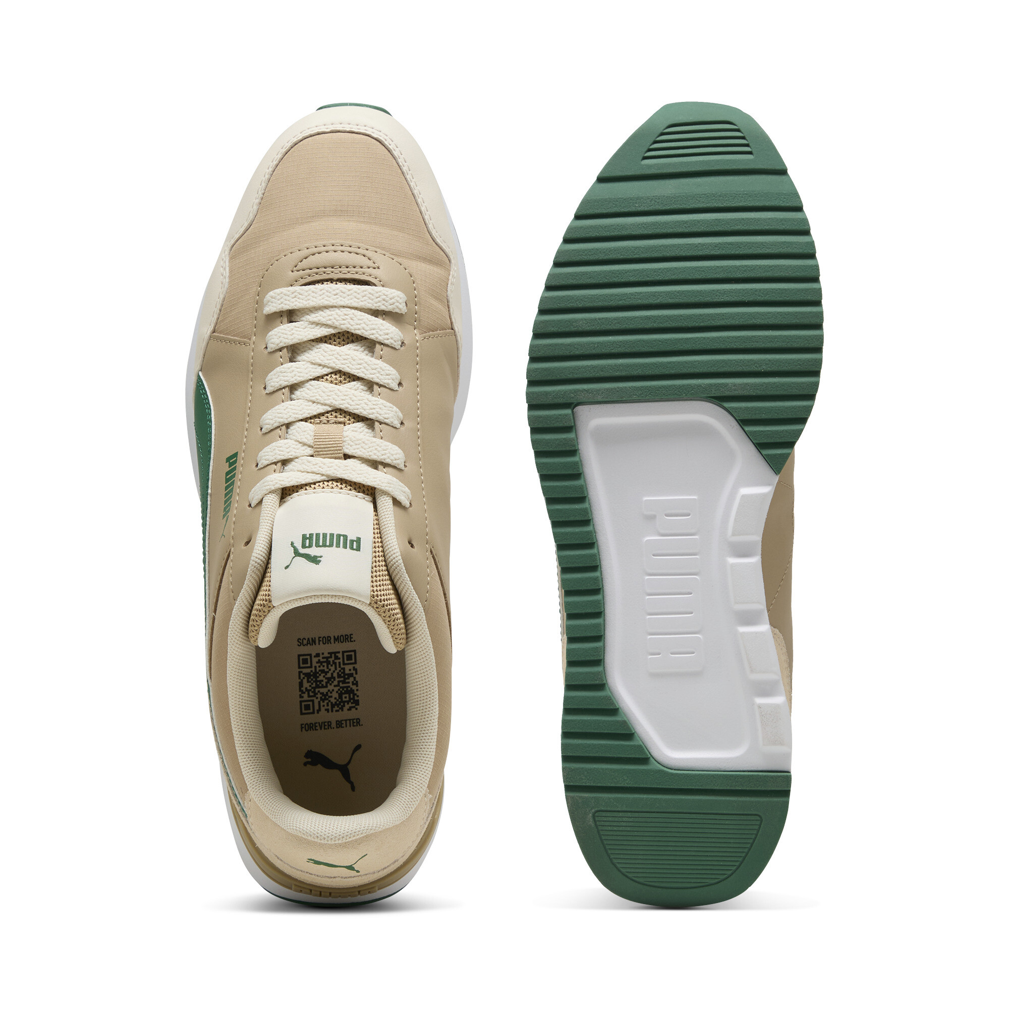 PUMA Adapter sneakers, Rood/Bruin, Maat 42 thumbnail 4