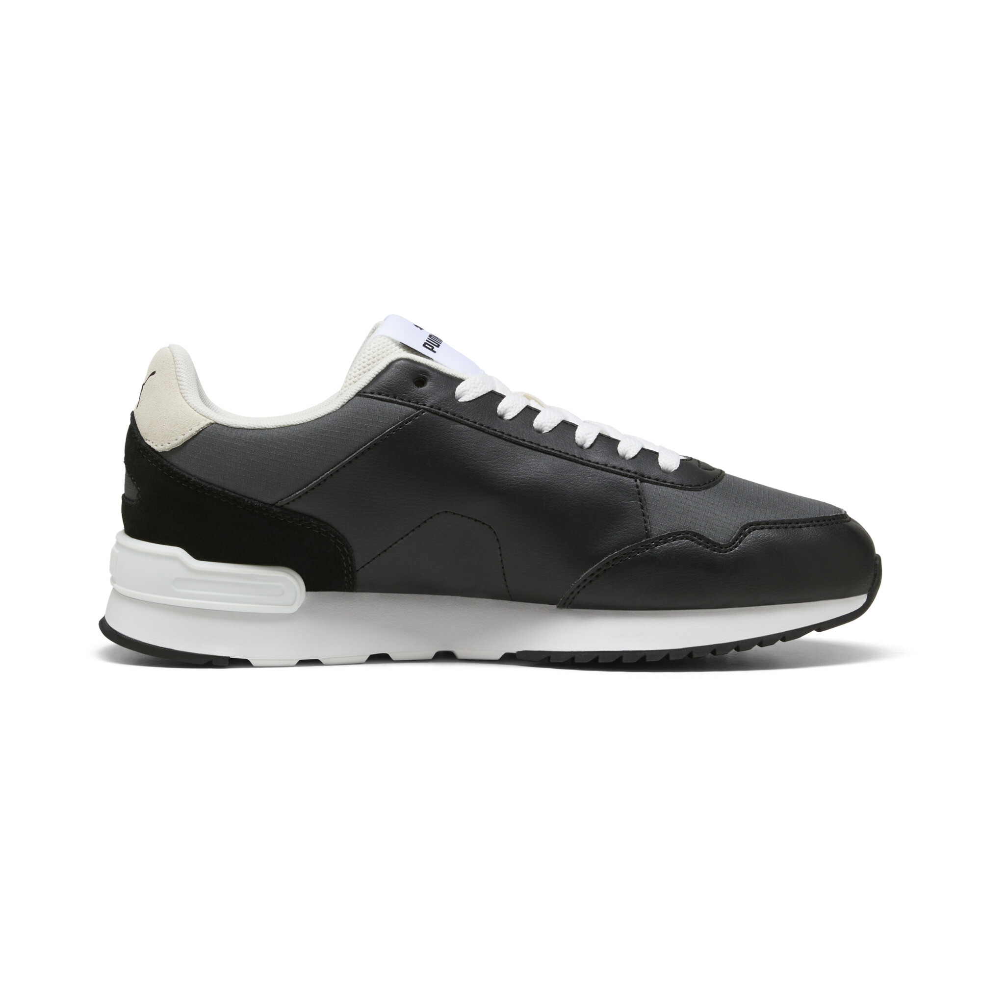 PUMA Adapter sneakers, Zwart/Grijs/Wit, Maat 44,5 thumbnail 3