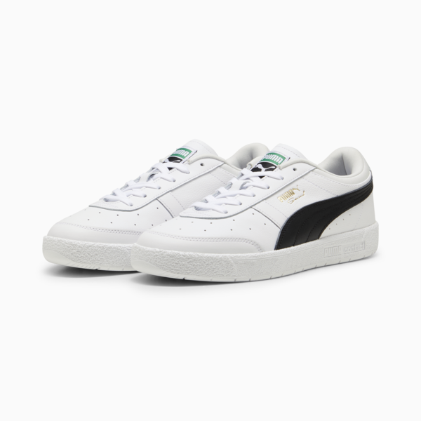 PUMA Seoul Leather Sneakers Unisex, PUMA White-PUMA Black, large-ZAF