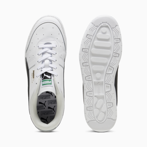 PUMA Seoul Leather Sneakers Unisex, PUMA White-PUMA Black, large-ZAF