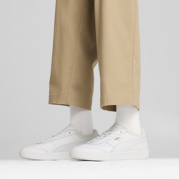 PUMA Seoul Leather Sneakers Unisex, PUMA White-PUMA White, large-ZAF