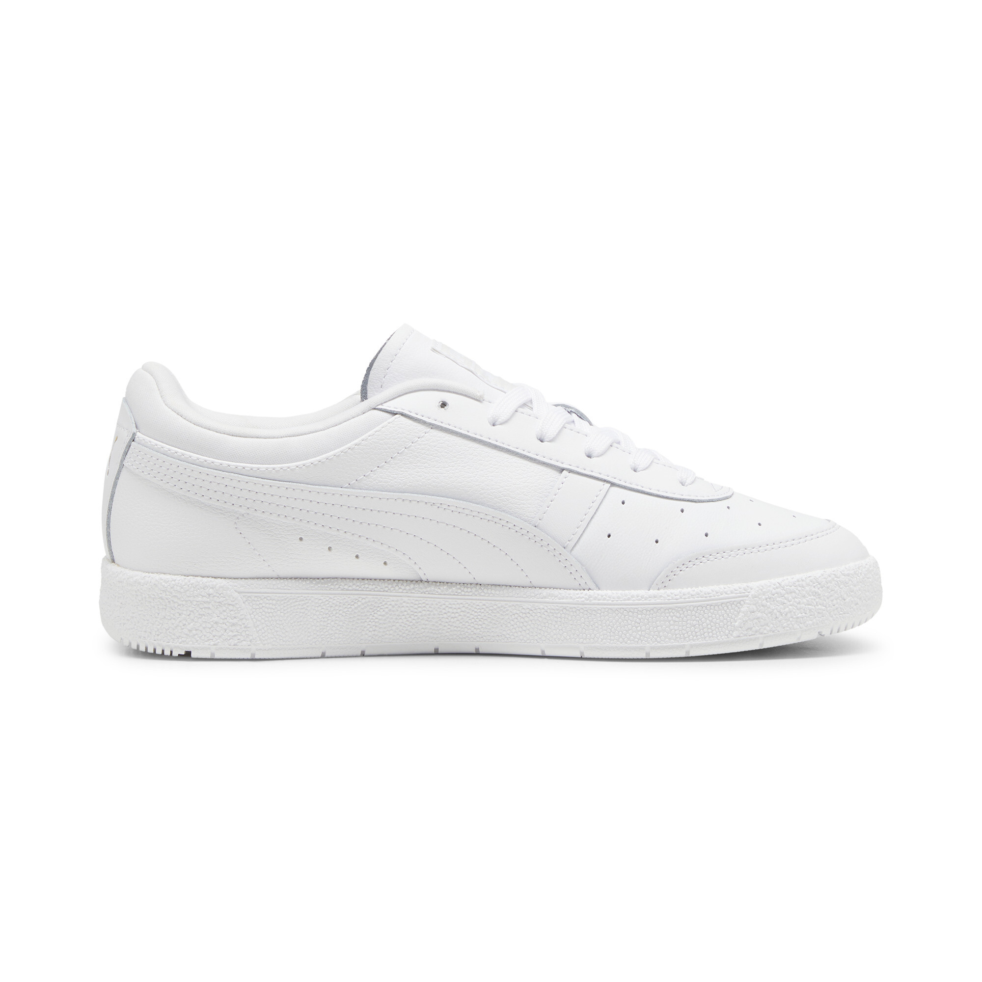 Kids' PUMA Seoul Leather Sneakers Unisex In White, Size EU 40.5