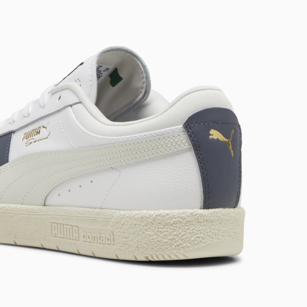 PUMA Seoul Leather Sneakers Unisex, PUMA White-Galactic Gray, large-ZAF