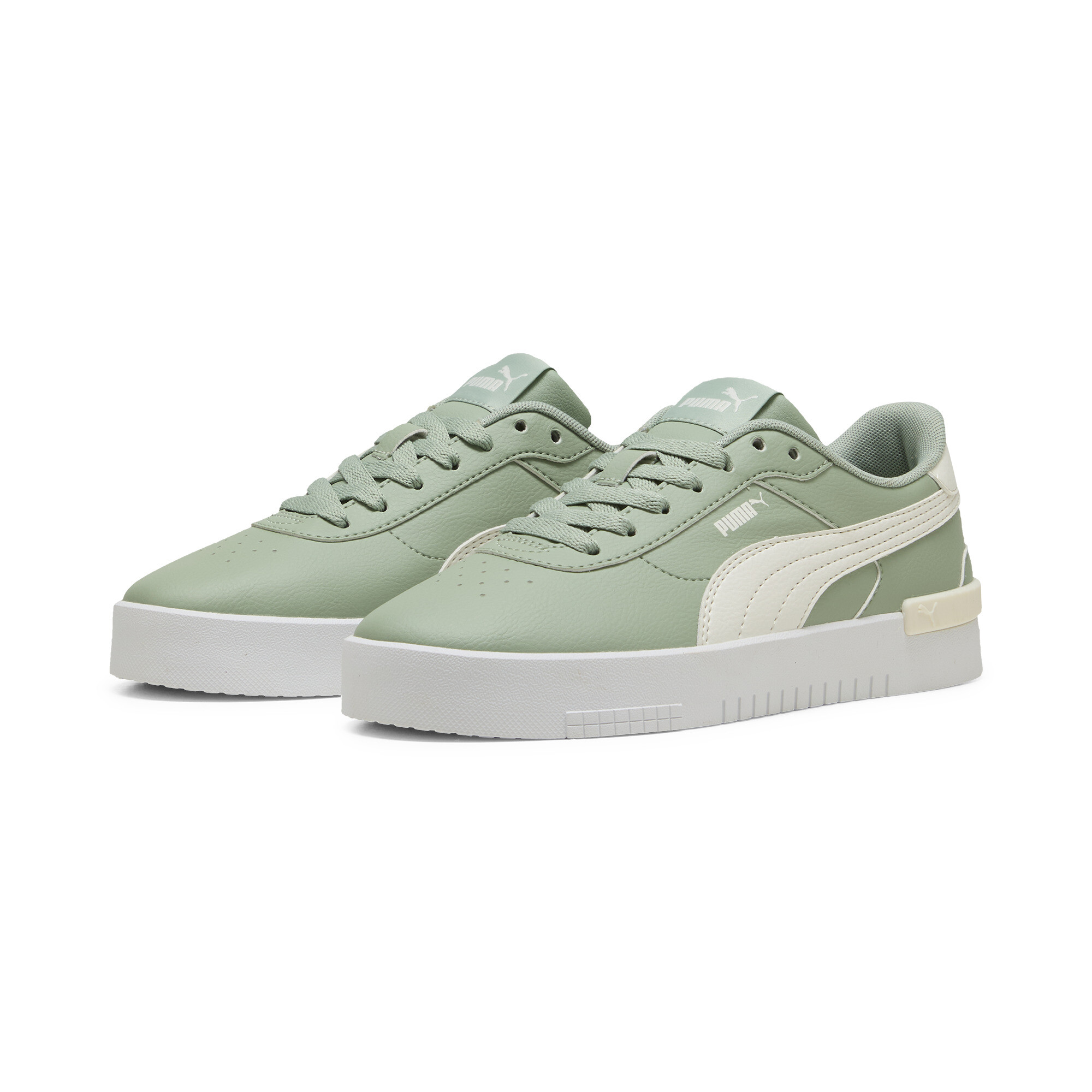 Women's Puma Jola Sneakers, Green, Size 40.5, Shoes