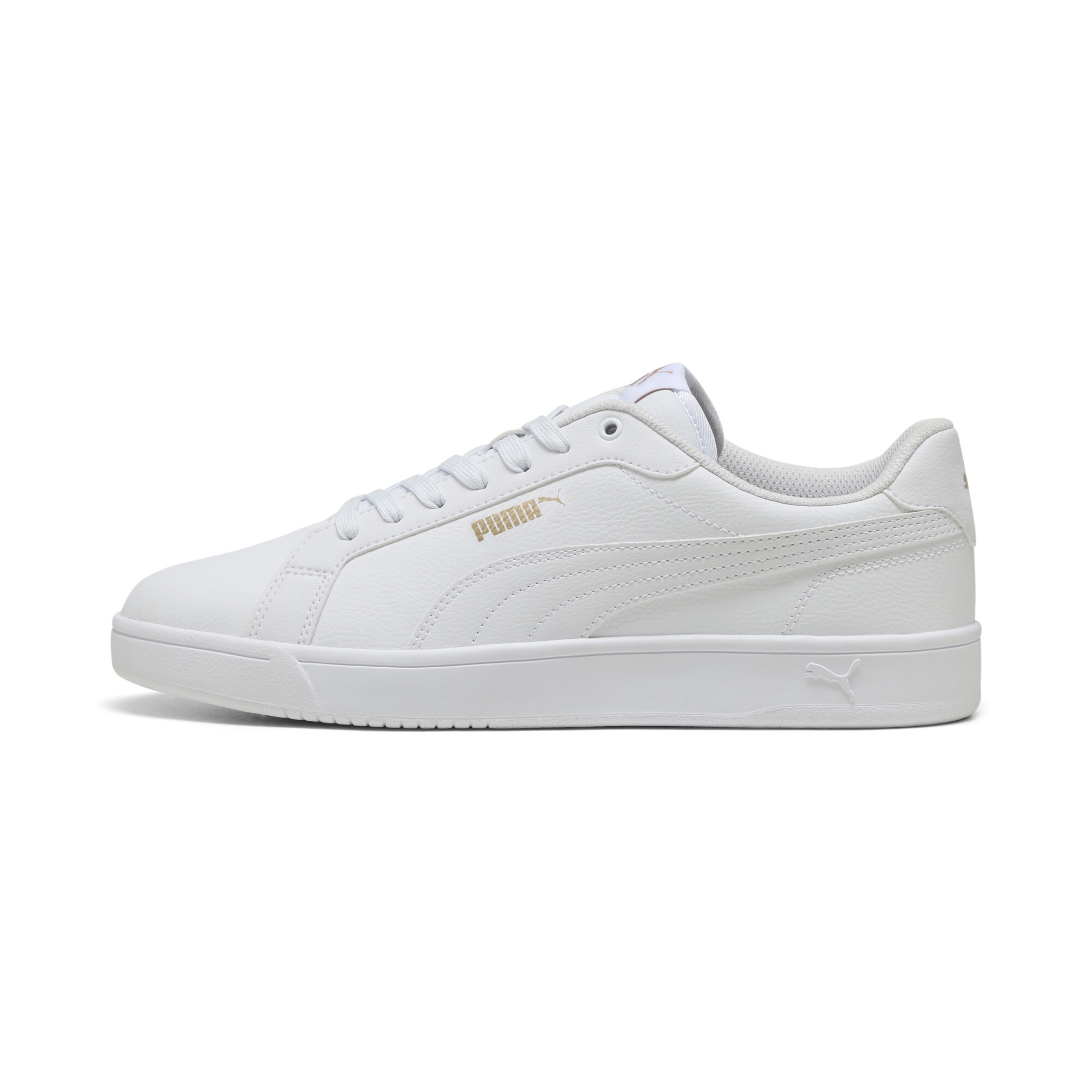 Puma Grounded SL Sneakers Schuhe | White/Gold | Größe: 37