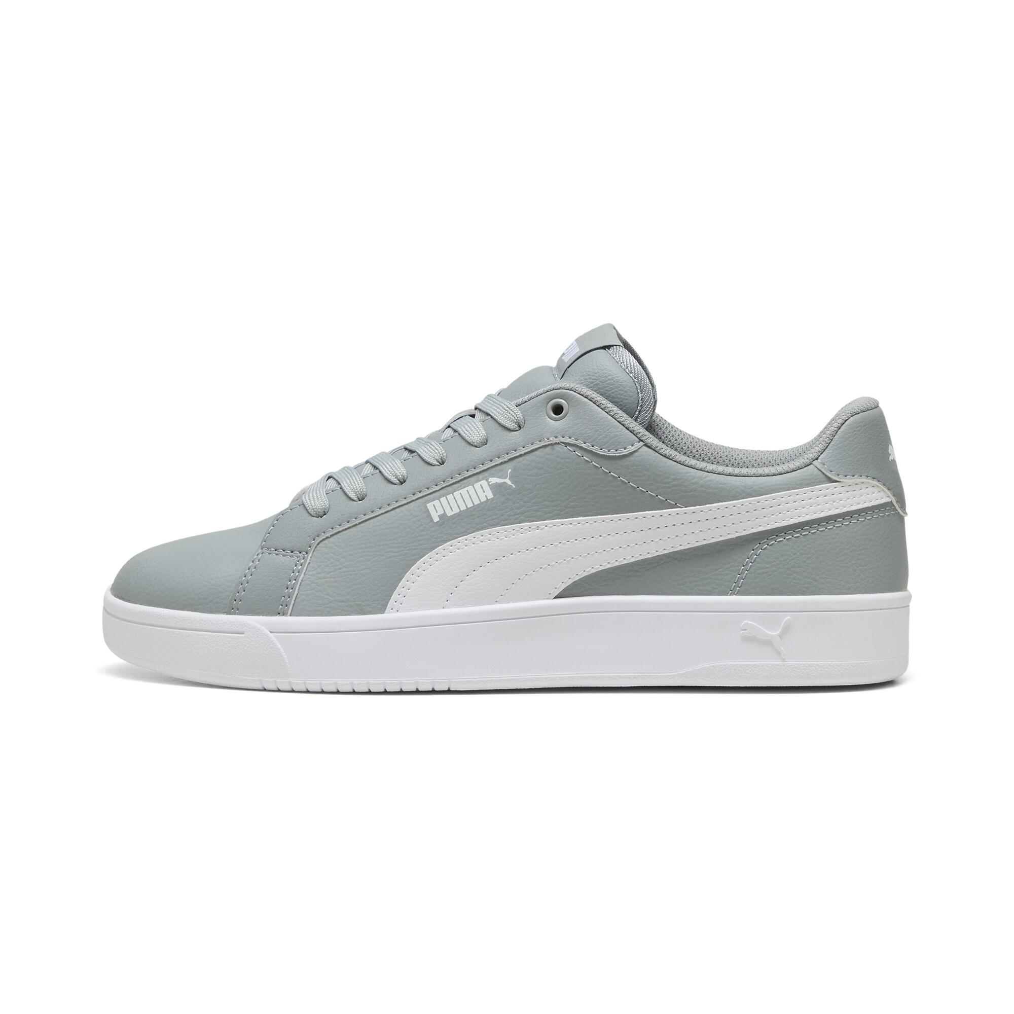 Puma Grounded SL Sneakers Schuhe | Cool Mid Gray/White | Größe: 42.5