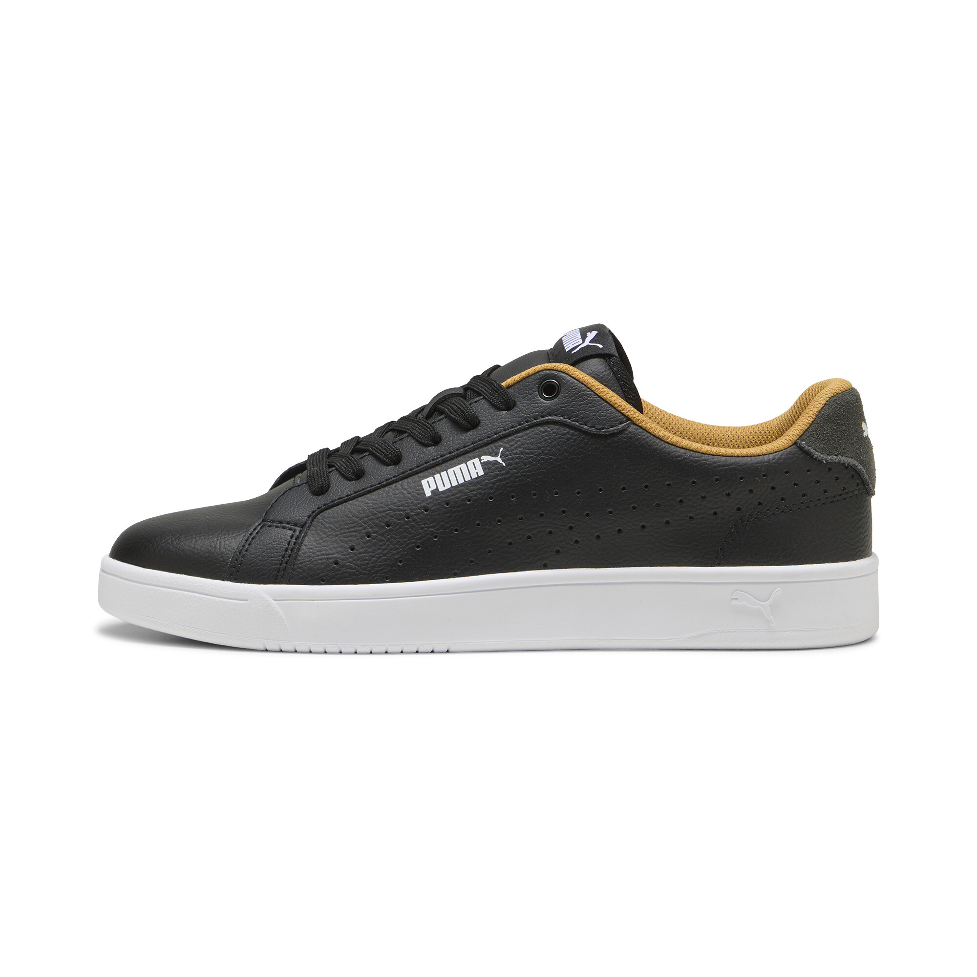 Puma Grounded Perf Sneakers Schuhe | Black/White | Größe: 41