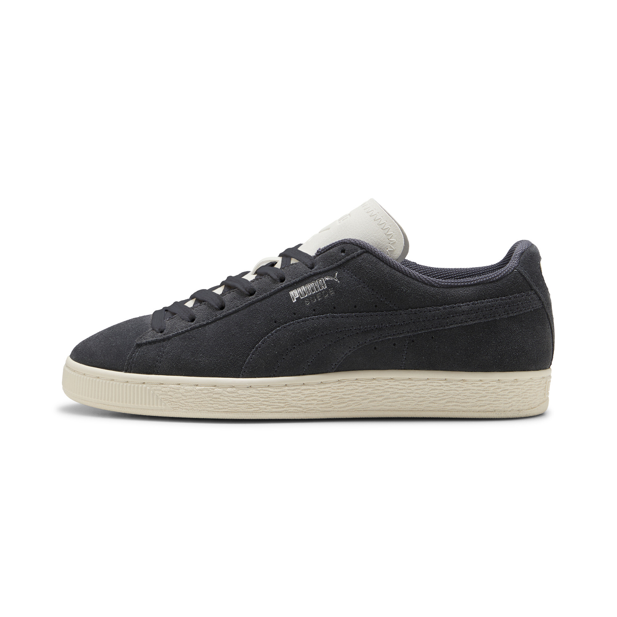 Puma Suede Premium Sneakers Schuhe | Mit Plain | Galactic Gray/Warm White | Größe: 37.5