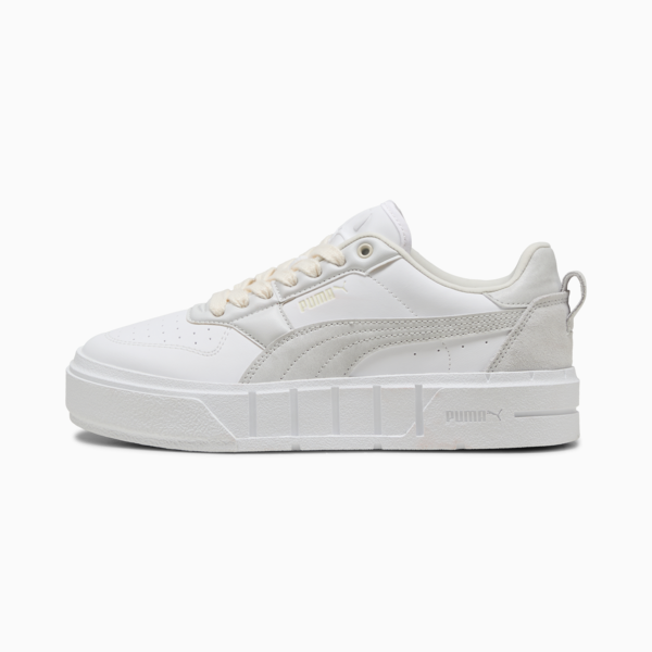Zapatillas Cali Court Winter Volume para mujer, PUMA White-Feather Gray, large-ARG