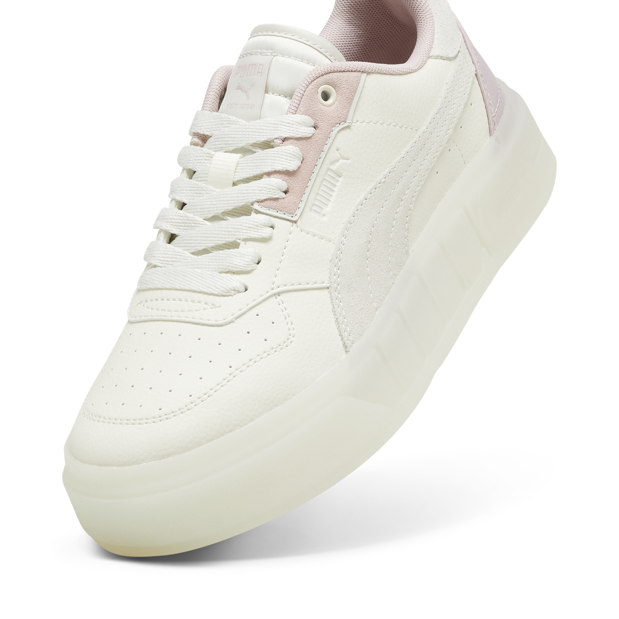 Women's Puma Cali Court Alaska Sneakers, White, Size 36, Shoes