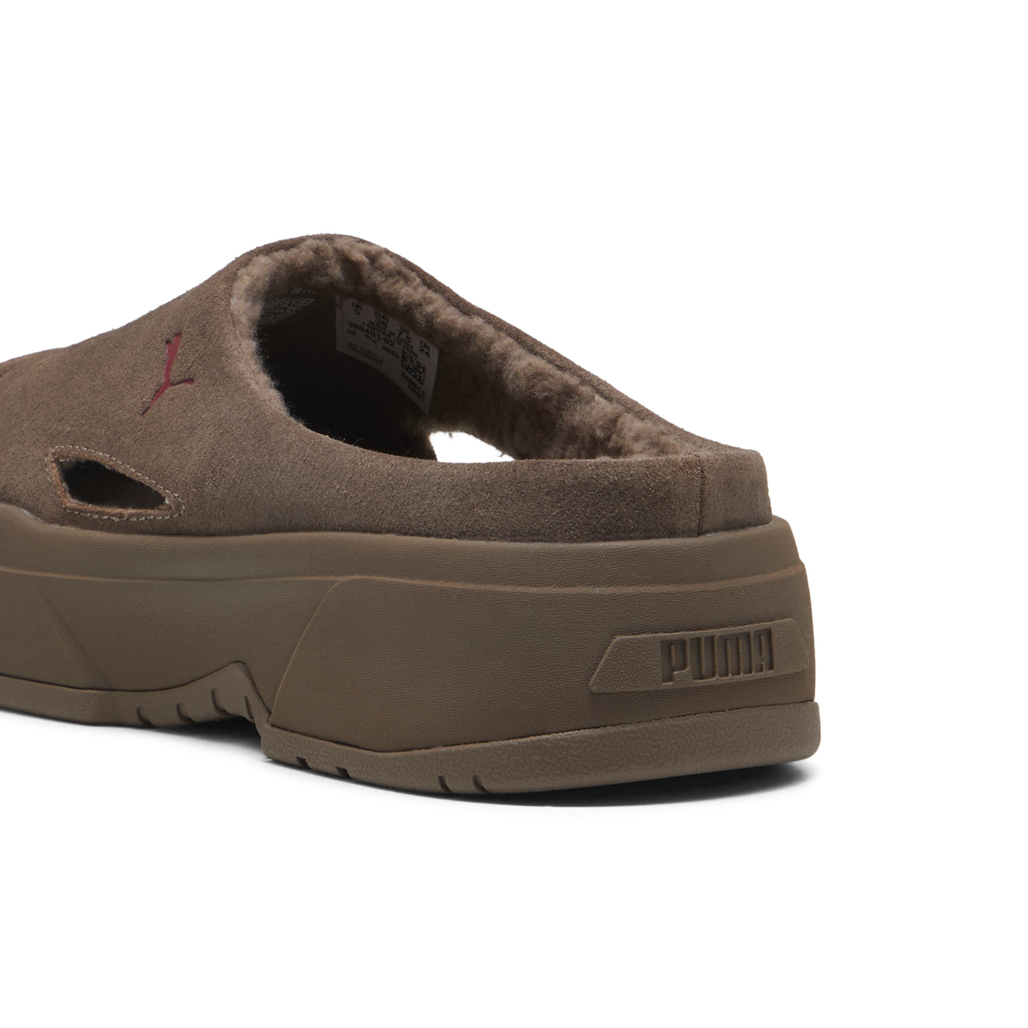 Women's Puma CA Mule Frost Explorer Sneakers, Brown, Size 37, Shoes