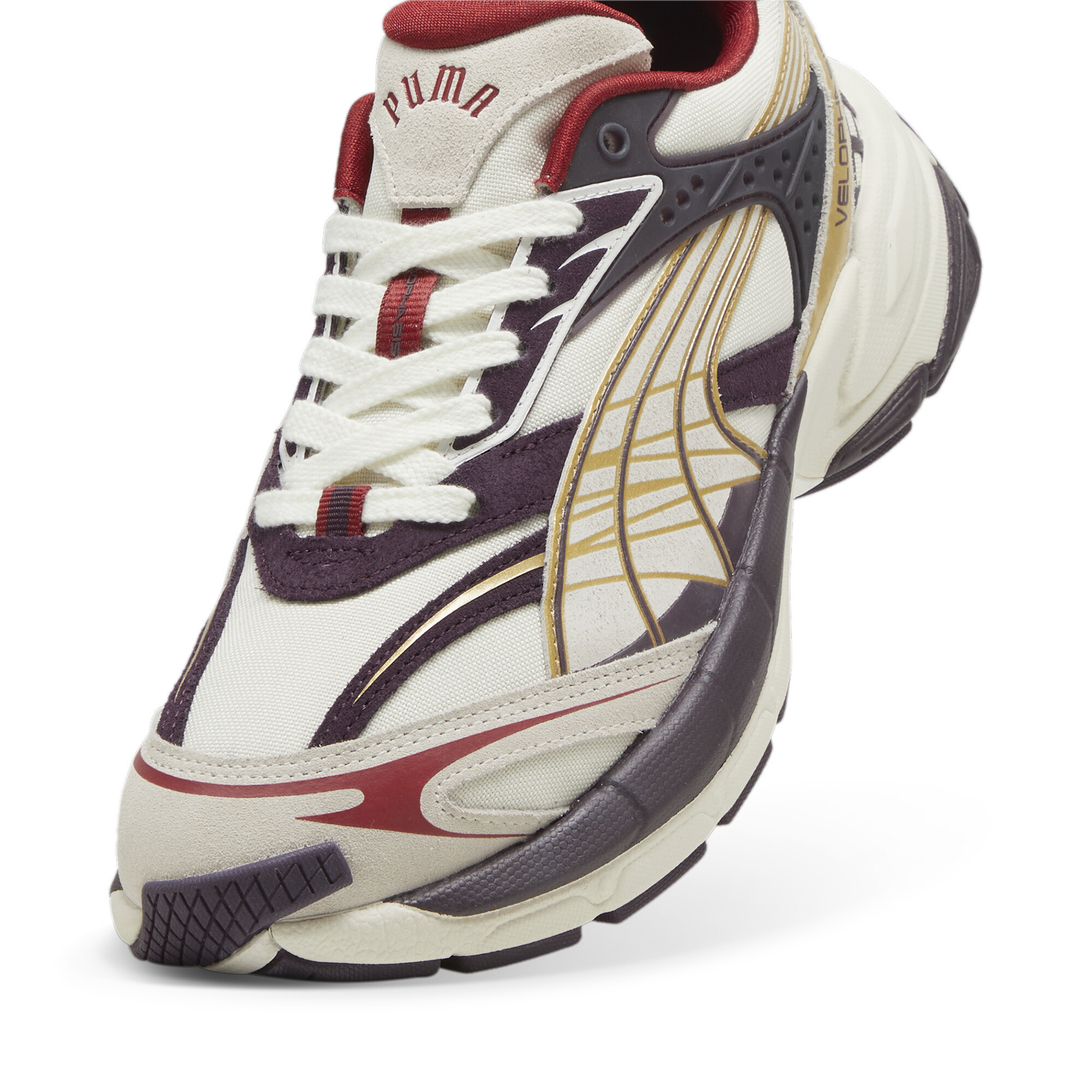 PLAY LOUD Velophasis uniseks sneakers, Wit, Maat 42,5 | PUMA