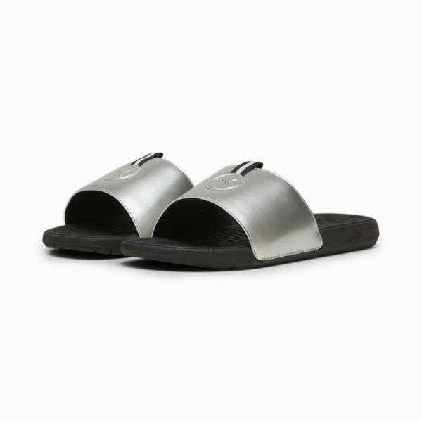 Sandalias Cool Cat 2.0 Metallic Dream, PUMA Black-PUMA Silver, large-MEX