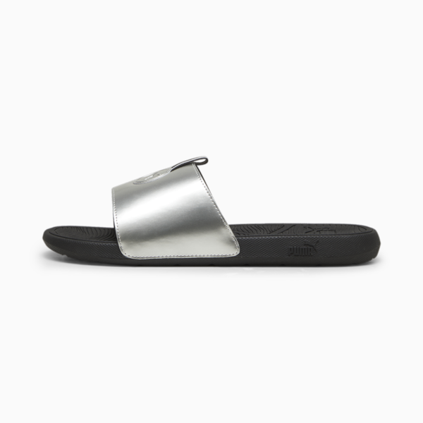 Sandalias Cool Cat 2.0 Metallic Dream, PUMA Black-PUMA Silver, large-MEX
