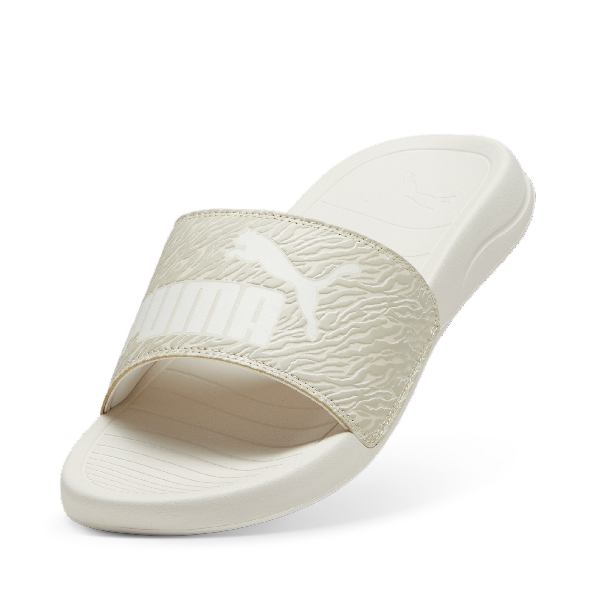 Puma Popcat 2.0 Animal Fever Slides Unisex, White, Size 42, Shoes