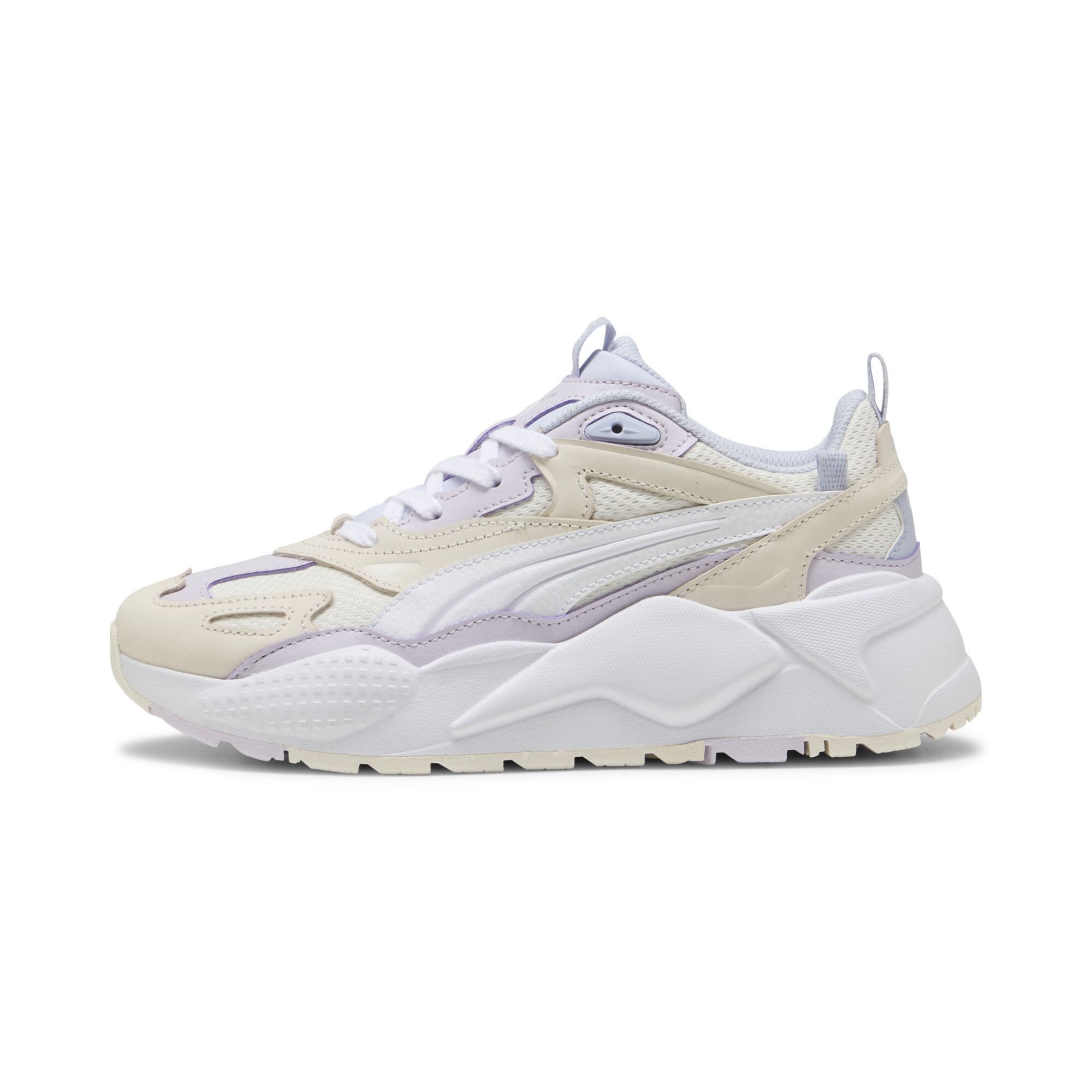 Puma RS-X Efekt Premium Sneakers Damen Schuhe | Mit Color Blocking | Warm White/Lilac Frost | Größe: 37.5