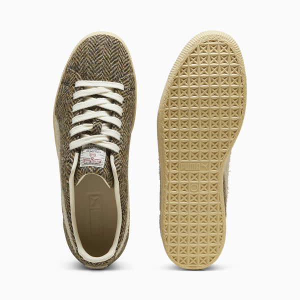 Clyde Harris Tweed Sneakers Unisex, Chamomile-Sugared Almond, large-MEX