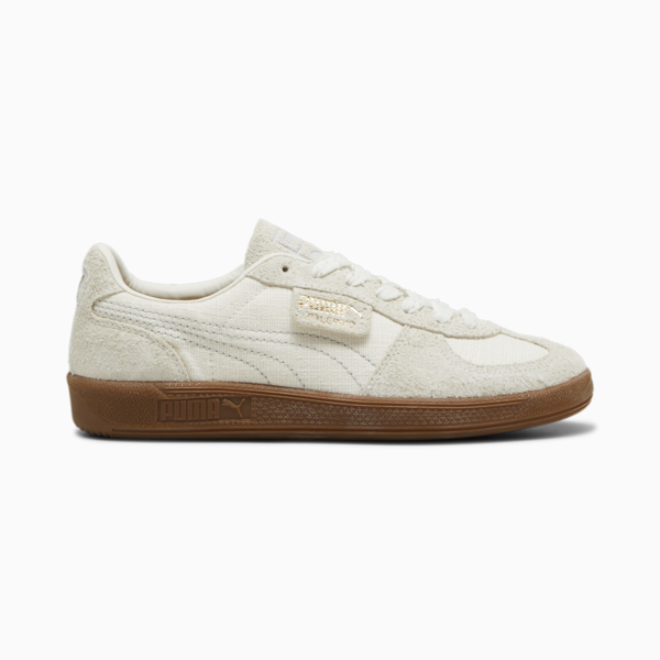 Palermo Texture Sneakers Unisex, Frosted Ivory-PUMA Gold, large-ZAF