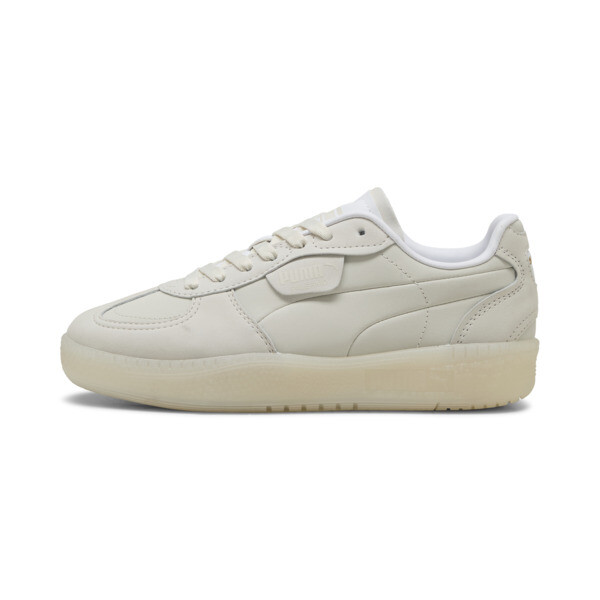 Puma Palermo Moda Elevated Women's Sneakers In Vapor Gray-warm White