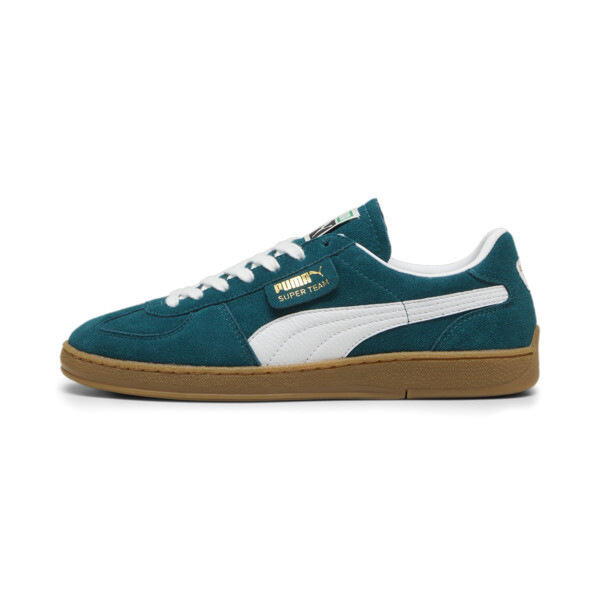 Puma suede blue green clearance
