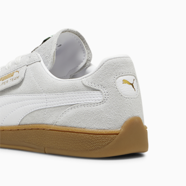 Super Team Suede Sneakers Unisex, Silver Mist-PUMA White, large-ZAF
