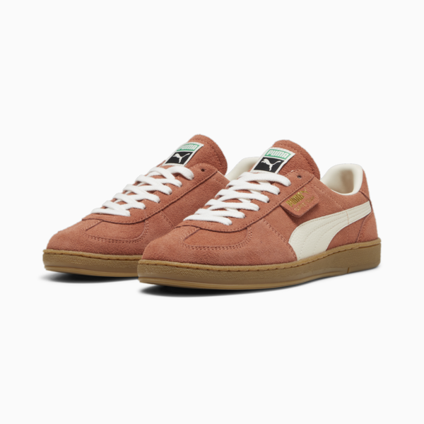 Tenis de gamuza Super Team, Deeva Peach-PUMA White, large-MEX