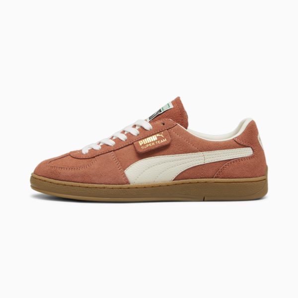 Zapatillas de gamuza Super Team, Deeva Peach-PUMA White, large-ARG