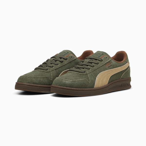 Indoor R-Suede Sneakers, Dark Olive-Haute Coffee, large-ZAF