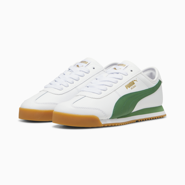 Tenis Roma 68 Revival, PUMA White-Archive Green-Gum, large-MEX