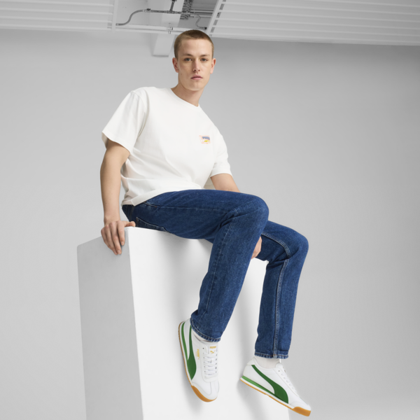 Tenis Roma 68 Revival, PUMA White-Archive Green-Gum, large-MEX