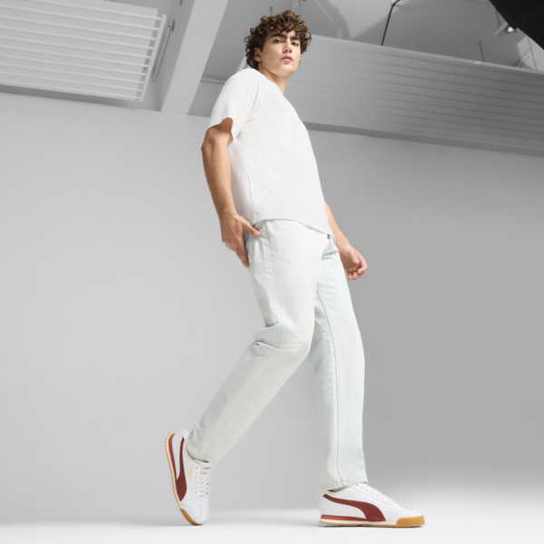 Tenis Roma 68 Revival, PUMA White-Mars Red-Gum, large-MEX