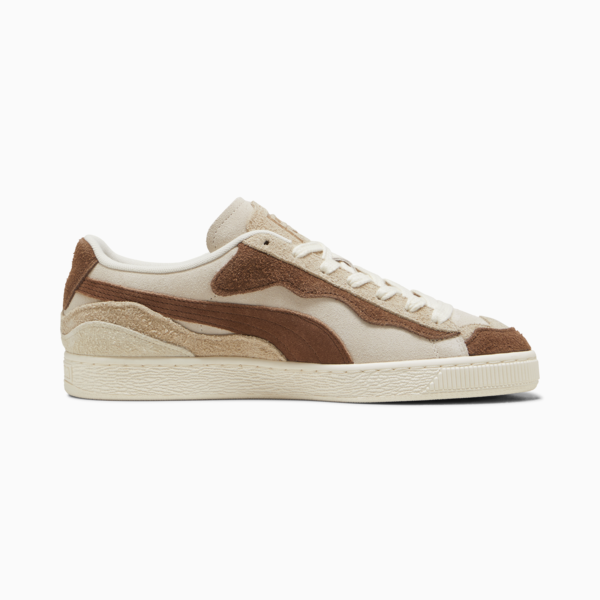 Suede Trippy Sneakers, Alpine Snow-Haute Coffee-Frosted Ivory, large-ZAF