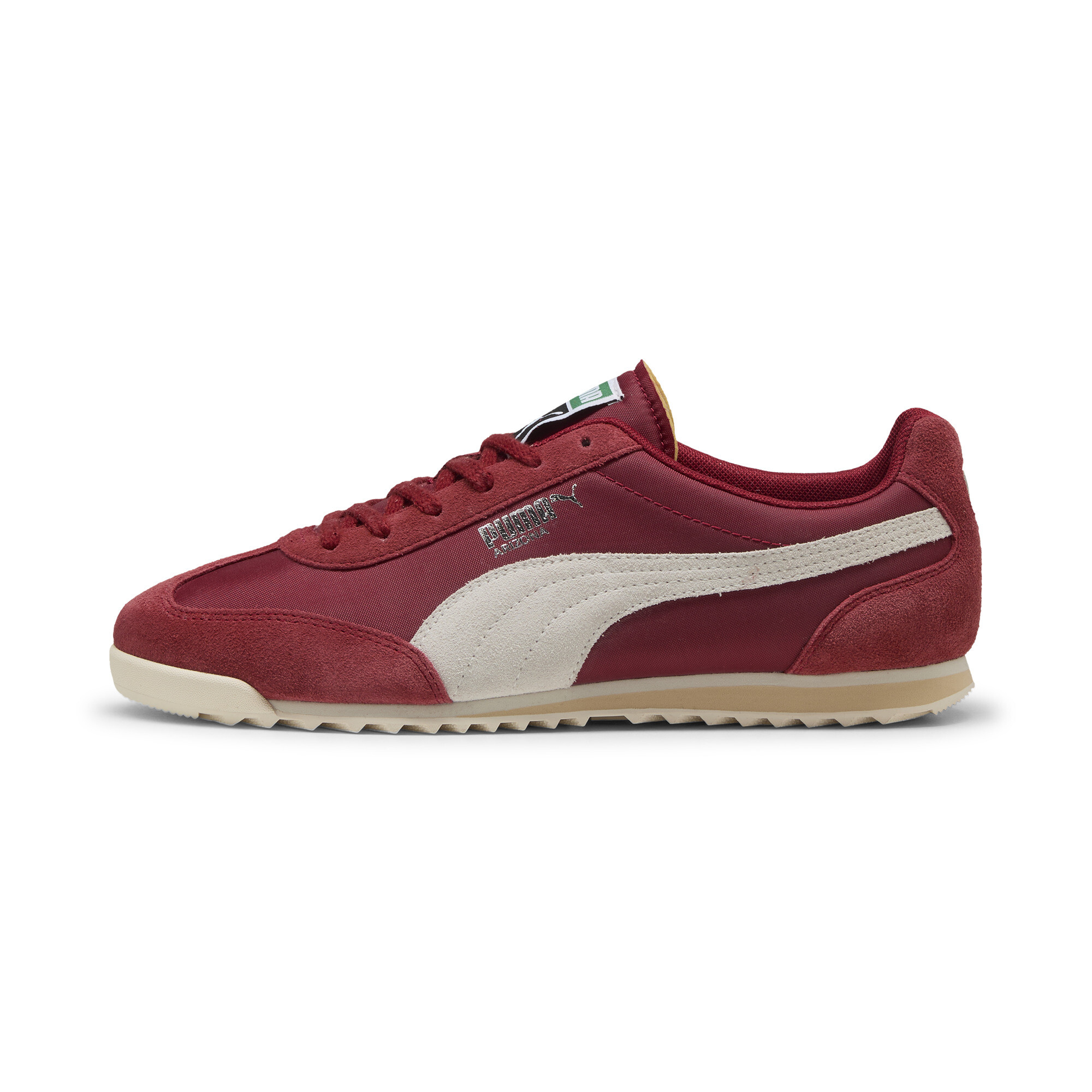 Puma Arizona Nylon Sneakers Schuhe | Mit Colorful | Intense Red/Vapor Gray | Größe: 38.5