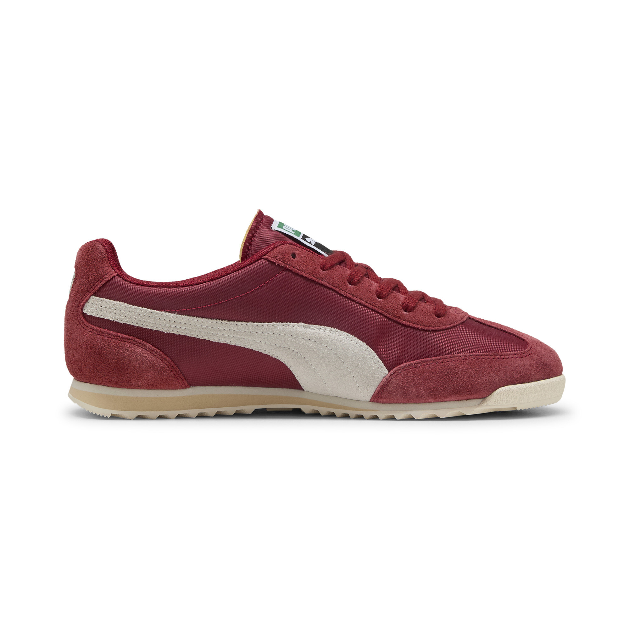 Puma Arizona Nylon Sneakers, Red, Size 37.5, Shoes