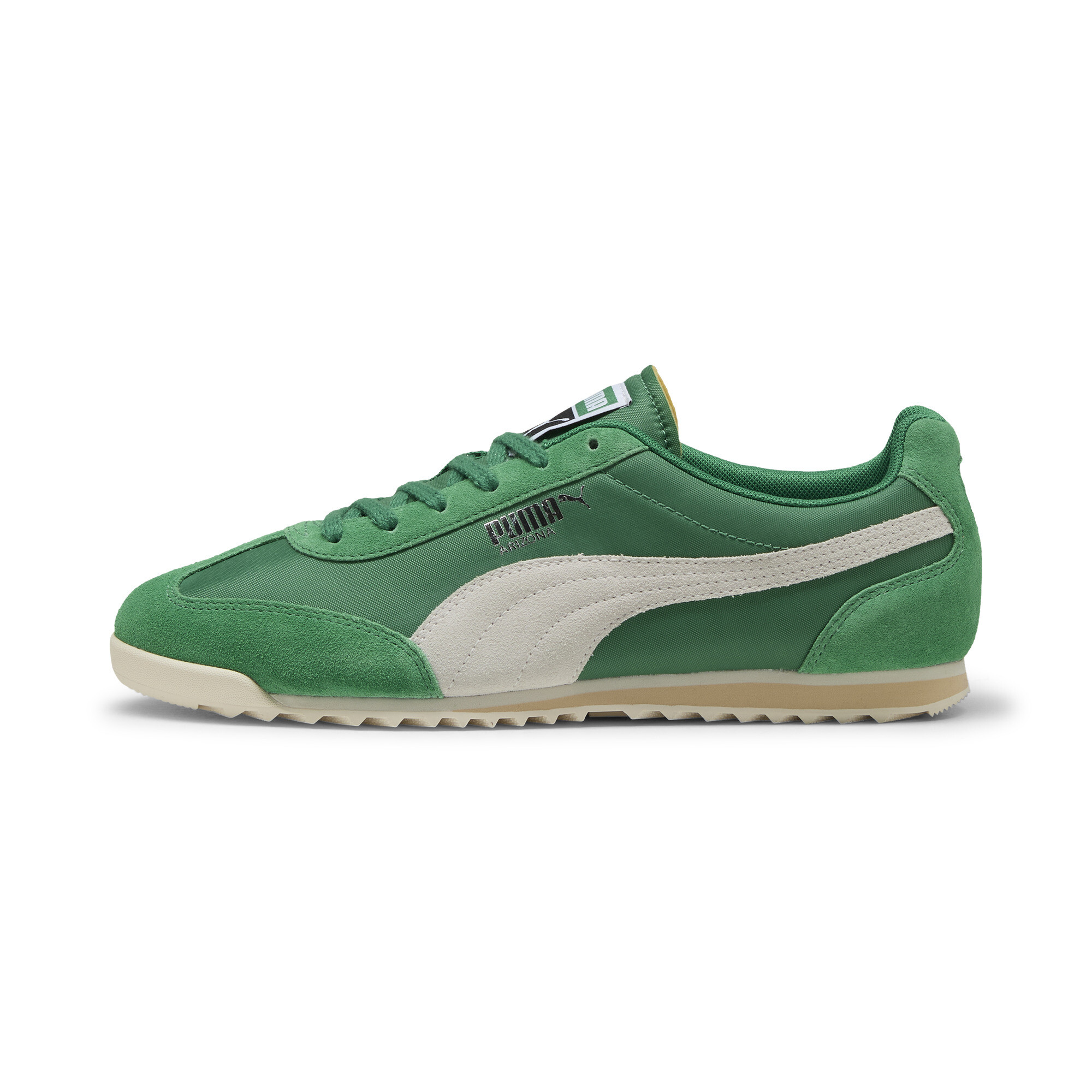 Puma Arizona Nylon Sneakers, Green, Size 44, Shoes