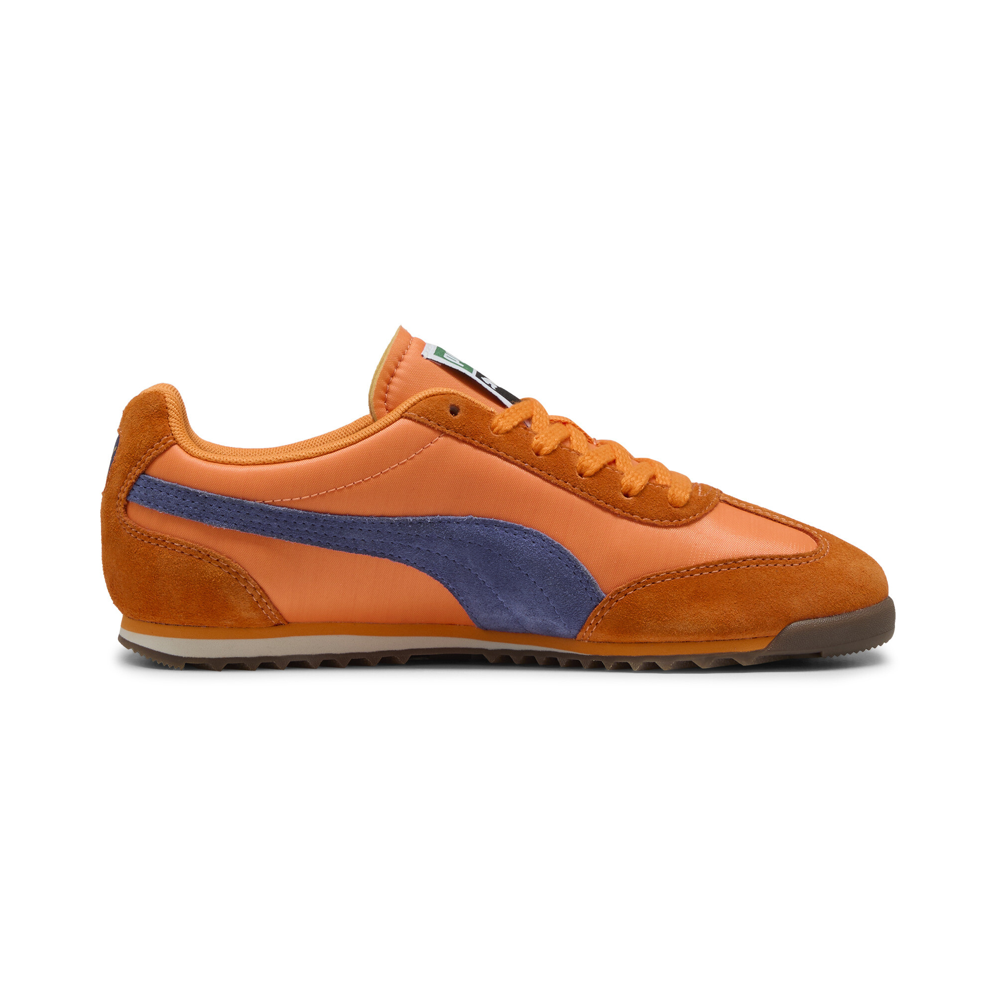 Puma Arizona Nylon Sneakers, Orange, Size 45, Shoes