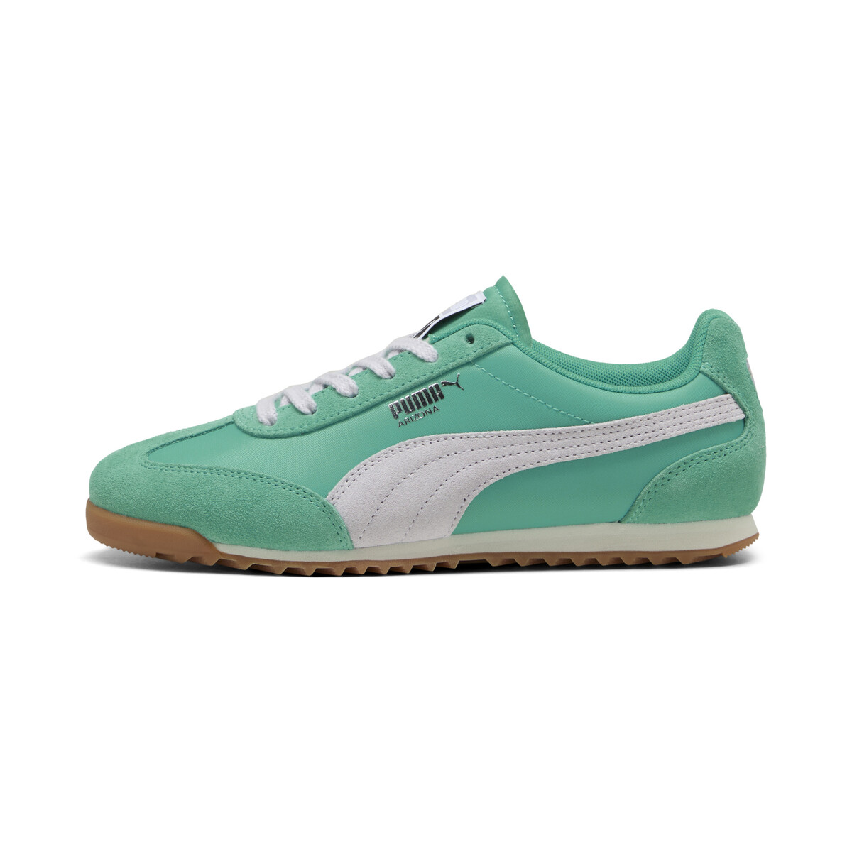 Arizona Sneakers in Vibrant Green/Lavender Pop Gum by PUMA, UK 5.5