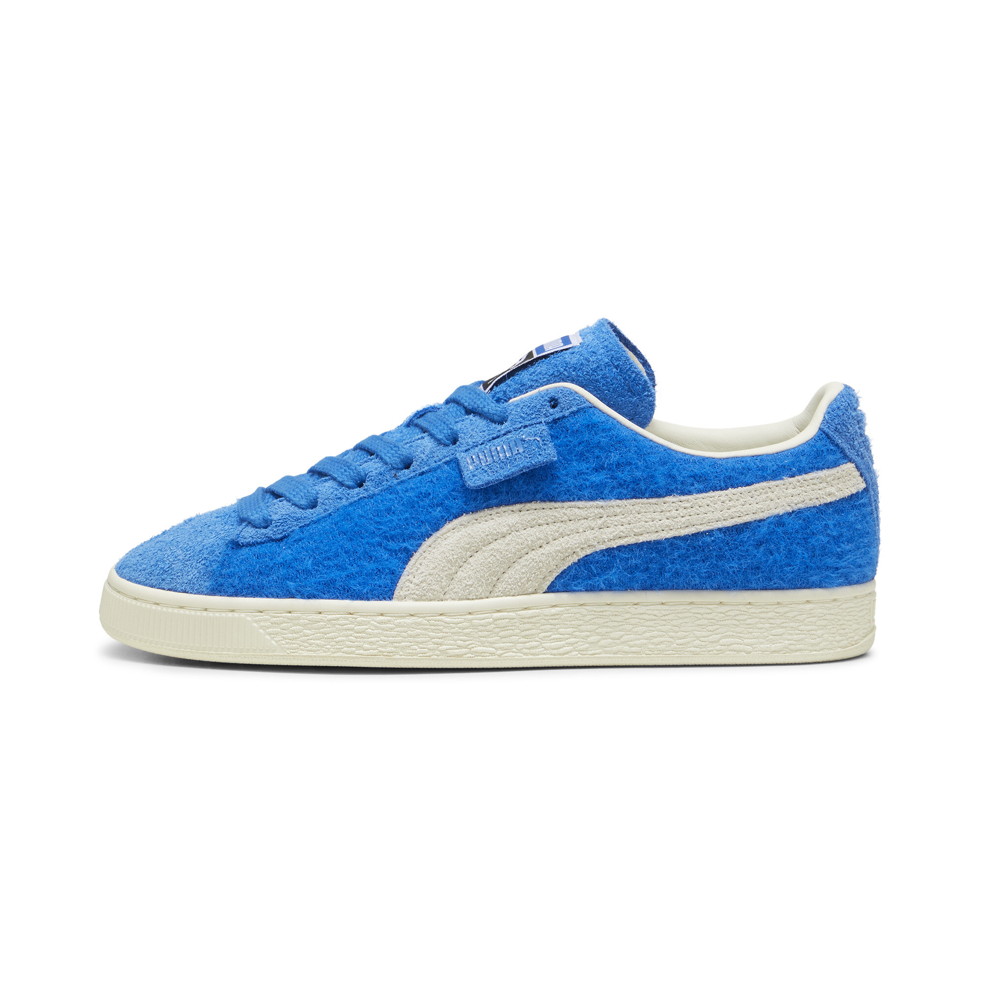 Puma Suede Mohair Sneakers Unisex Schuhe | Mit Colorful | Royal/Frosted Ivory | Größe: 45