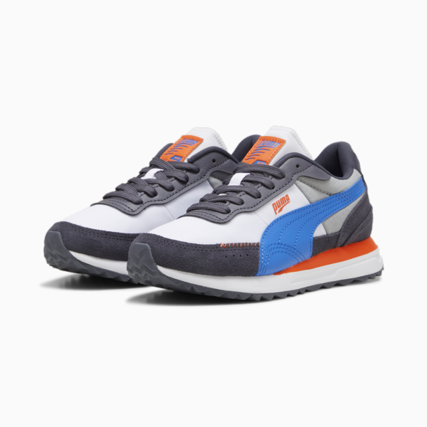 Road Rider BTS Sneakers Youth, Galactic Gray-Hyperlink Blue, large-ZAF