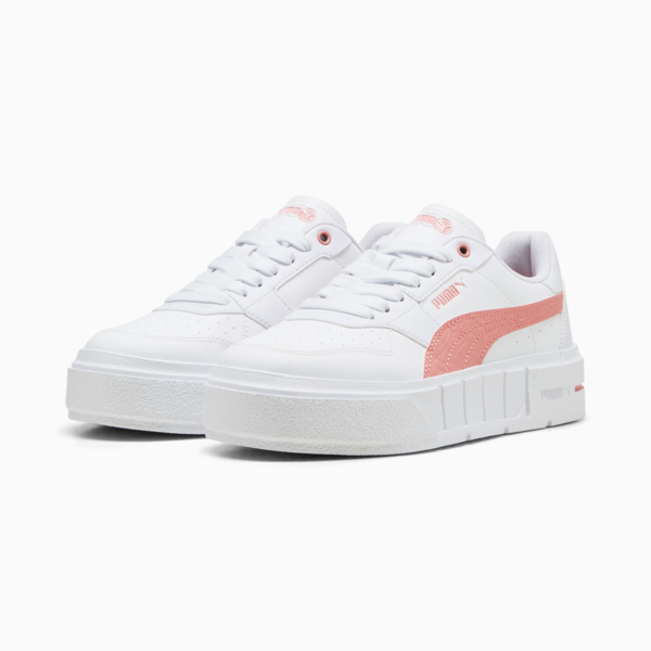 Cali Court MI Sneakers Youth, PUMA White-Pink Fruit, large-ZAF