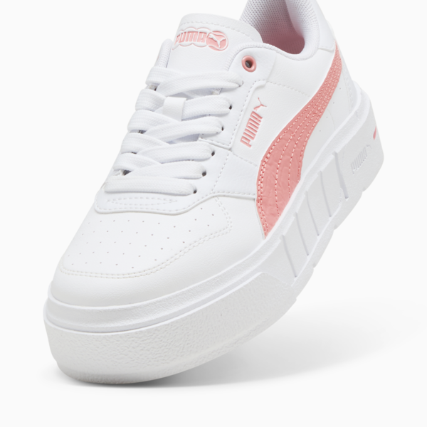 Cali Court MI Sneakers Youth, PUMA White-Pink Fruit, large-ZAF