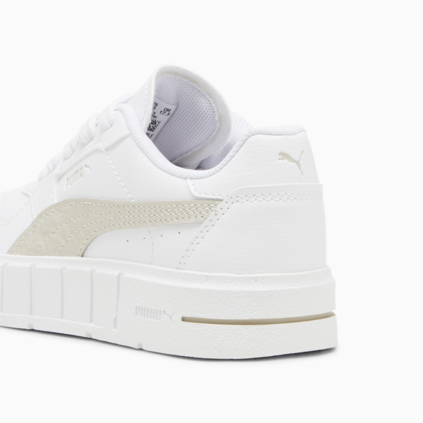 Cali Court MI Sneakers Kids, PUMA White-Desert Dust, large-ZAF