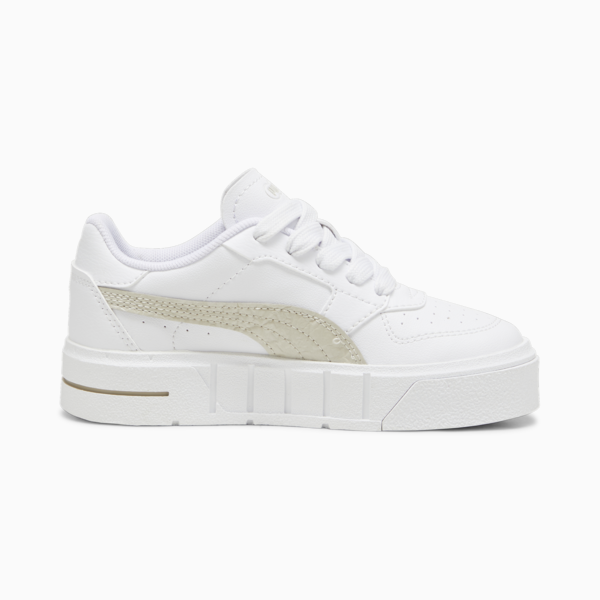 Cali Court MI Sneakers Kids, PUMA White-Desert Dust, large-ZAF