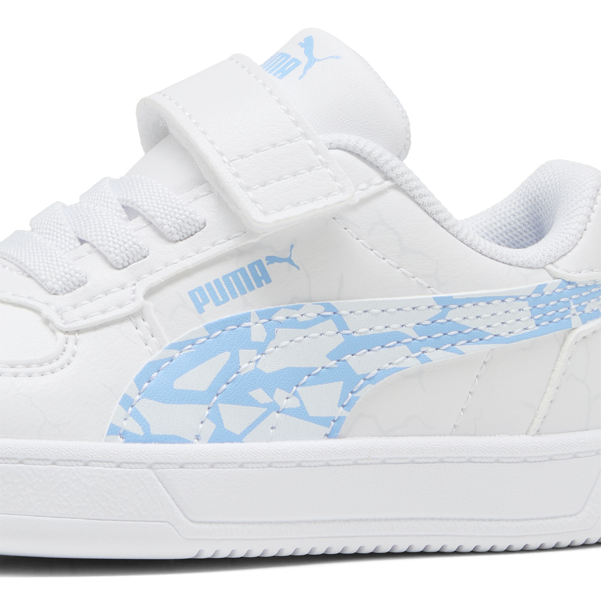 PUMA Smash 2.0 Icy Monster sneakers, Zilver/Blauw/Wit