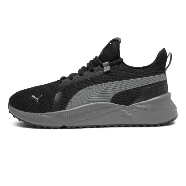 PUMA Pacer Street Men's Wide Sneakers in Black/Cool Dark Grey - 398768_02