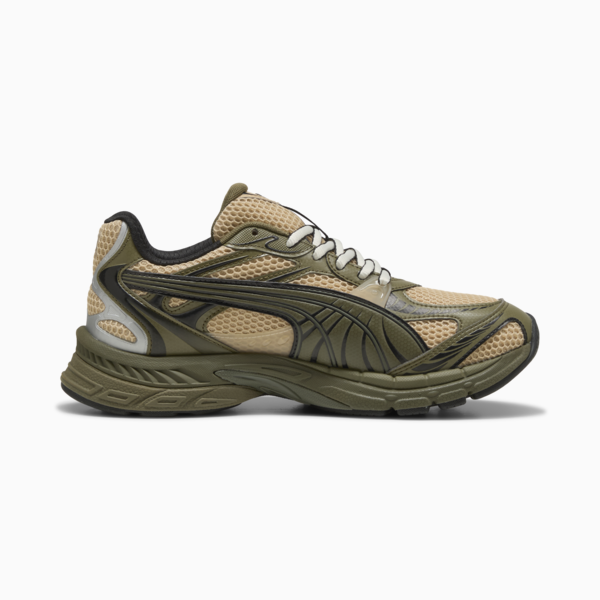 Veritana Essence Sneakers Unisex, Loden Green-Light Sand, large-ZAF