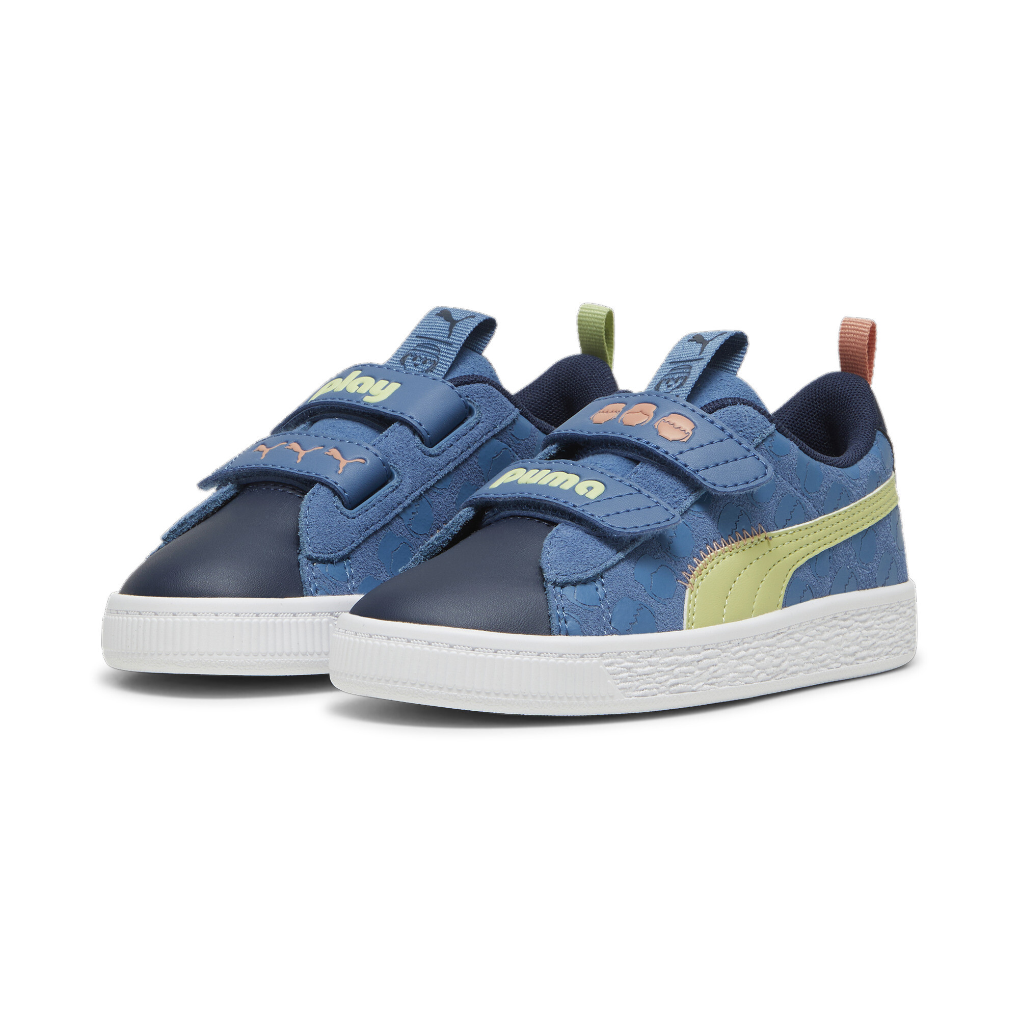 PUMA X PLAYMOBIL® Suede Classic Sneakers Kids In Blue, Size EU 34.5