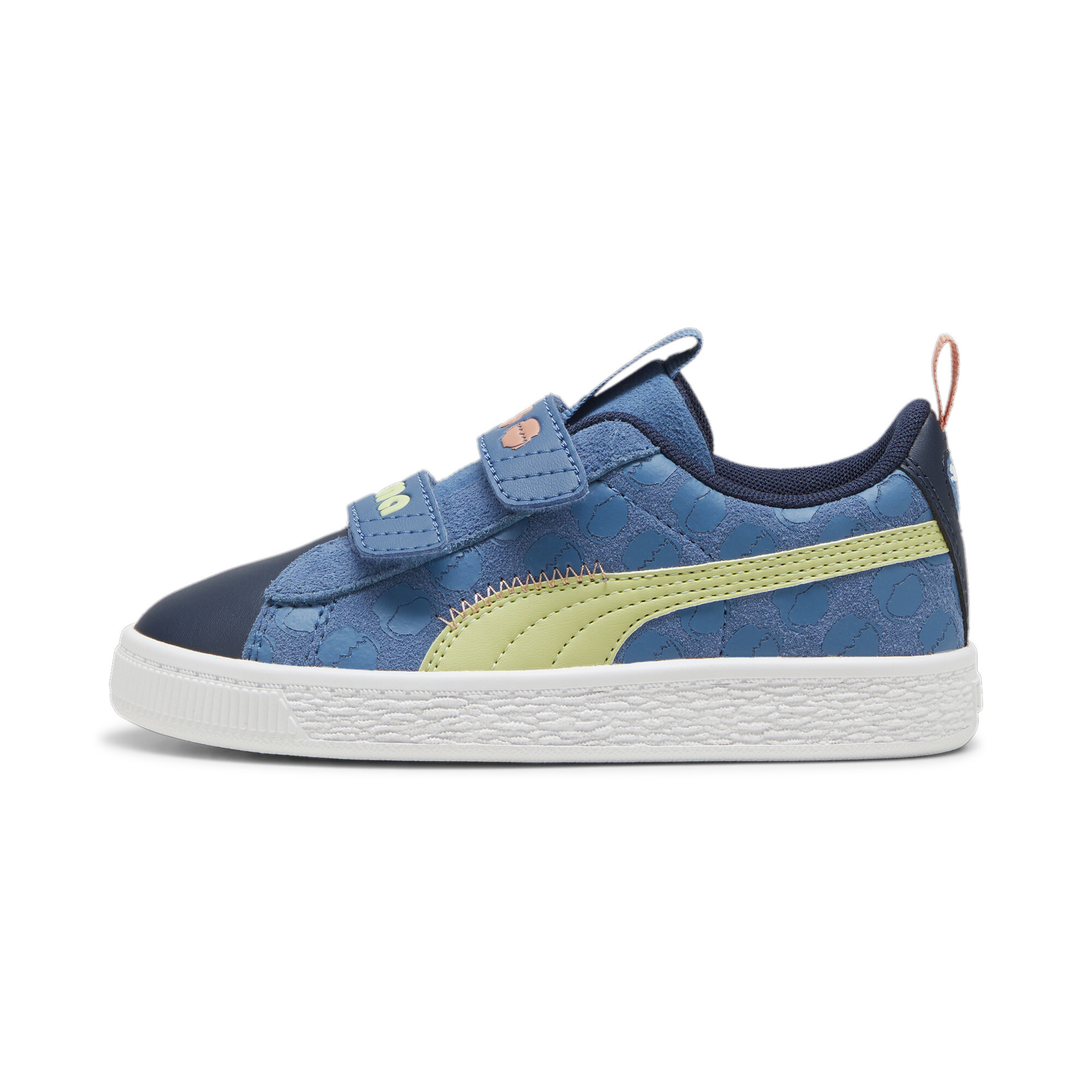 Puma x PLAYMOBIL® Suede Classic Sneakers Kinder Schuhe | Mit Plain | Blue Horizon/Pistachio Green | Größe: 31