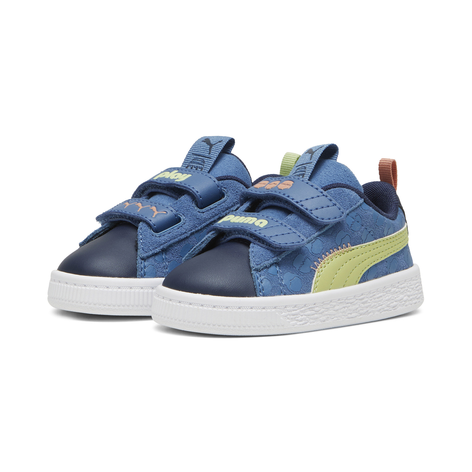 Puma X PLAYMOBIL® Suede Classic Sneakers Toddler, Blue, Size 24, Shoes