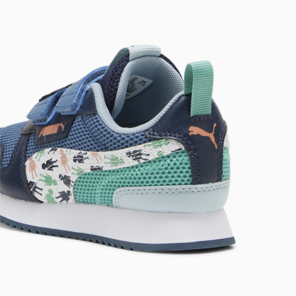 PUMA x PLAYMOBIL® R78 Sneakers Kids, Club Navy-Blue Horizon-Jade Frost, large-MEX